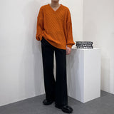 ルーズフィットメンニット/SK Loose fit Fischer Man Knitwear (5 colors)