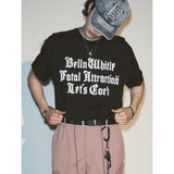 ファタルアトラクションTシャツ / FATAL ATTRACTION T-SHIRT_BK