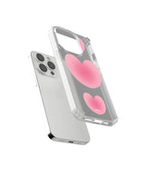[ジェルハード]ふわふわハートスマホケース/[Gelhard] Fluffy Heart Phone Case