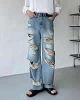 SOオーバーヴィンテージデニムパンツ / SO Over Vintage Denim Pants (Blue)