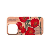 レッドポピー スマートフォンケース/Red Poppy (Galaxy) Matt Hard Case