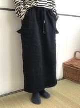 デイリースリットカーゴベンダブルロングスカート