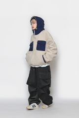 Dumble Teddy hooded jacket