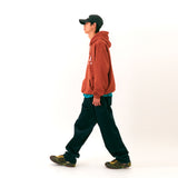 シグネチャーロゴフーディー / Signature Logo Hoodie (Orange Brown)