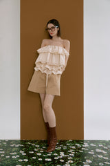 Shirring tube top 