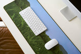 グリーン グラス デスクマット / green grass desk mat