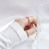 デイリーチェーンリングセット- 5セット / Daily Chain Ring Set - 5 set (2 color)
