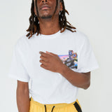 DINOS SELFIE T-SHIRT - WHITE (6674885804150)