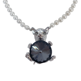 Chihuahua pearl necklace