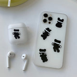 ジャジャン - キャットスクイーズ AirPods ケース_マット
