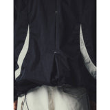 モンティアックカラーレーションプルオーバーウィンドブレーカー / MONTIAC COLORATION PULLOVER WIND BREAKER_BK