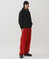 WIDE SWEAT PANTS (RED)