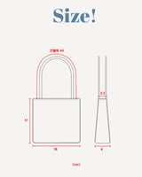 ミニトートバッグ / MINI TOTE BAG_BLUE