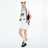 リボンジムサック / Ribbon Gym Sack [Black]