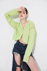 ステッチカーディガン/STITCH CARDIGAN