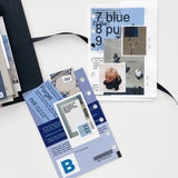 oab tone pack blue / scrap sticker set