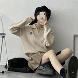ベジークラウンカラーニットウェア / Veggie Crown Collar Knitwear