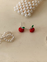 [925silver] ロニーアップルピアス / [925silver] Ronnie Apple Earrings