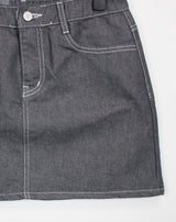ローライズダフスカート / no.6178 Low Rise Gray Dough Skirt