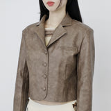 Peach Basic Jacket