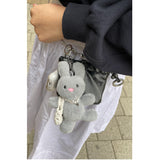 (Bunny Keyring) my name is gray