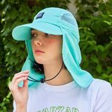 Reflecting Logo Sun Shield 2way Camp Cap Mint