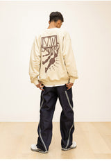 DWMUオーバーサイズスウェットシャツ/DWMU OVERSIZED SWEAT SHIRTS