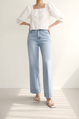 エミリージーンズ / EMILY JEANS / STRAIGHT DENIM PANTS