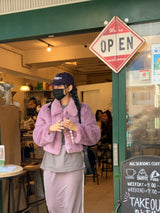 [MADE] Pudding Fur Jacket (Lavender Purple)