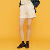 プリーツハーフパンツ / PLEATS HALF PANTS_IVORY