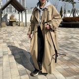 2color UNISEX オーバーサイズマキシトレンチコート / UNISEX Oversized maxi trench coat