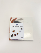 スターピアスセット/Star Piercing Set