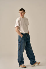 BACK LOGO WORK PANTS