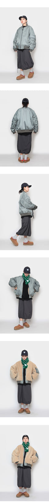 ストリングロングスカート / string long skirt