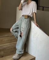 ハンドビンテージワイドデニム/Hand Vintage Wide Denim