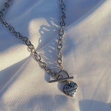 Cozy toggle heart necklace (6664244330614)