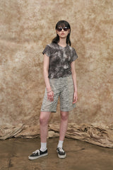 [22S] MIXED KNIT PANTS