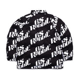 BSR2223FWJK001 LOGO HOODIE WELLON PARKA BLACK