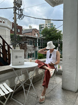 リーンアンドセミワイドリネンベンダブルパンツ / Lean and Semi-Wide Linen Bendable Pants (6 colors)