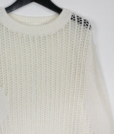 ロペマップニット/Rope Map Knit (2color)