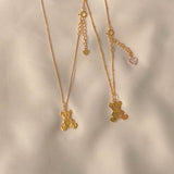 Heart Bear necklace