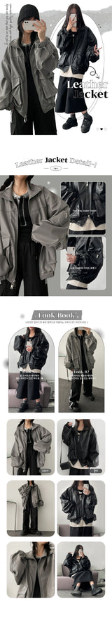 Pton Two Way Leather Jumper