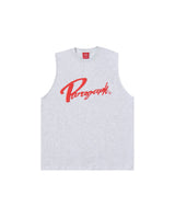 パラグラフカーシブスリーブレス / paragraph cursive sleeveless 3color (6585432735862)