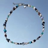 multi beads necklace 03