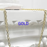 オリジナル チェーンネックレス / [BLESSEDBULLET]original chain necklace_dark silver/silver/gold/black