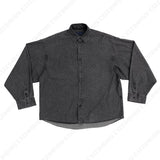 デニムオーバーサイズフィットシャツ/SI Denim Oversized Fit Shirt (2 colors)