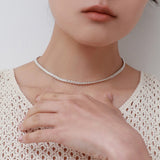 シルバーカテナネックレス / silver katena necklace (silver)