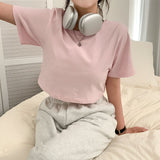 [Bellide made] Good Fabric Premium Crop Short Sleeve