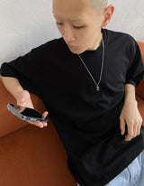 No.0210 solid bear necklace