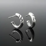 キャットクロウ65シルバーフープイヤリング / Catclaw 65 silver hoop earring (4593030004854)